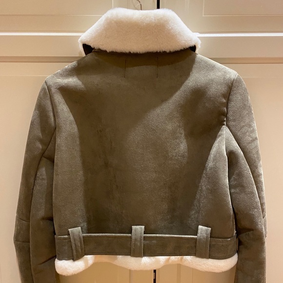 Fashion Nova Suede Crop Jacket - Picture 2 of 7